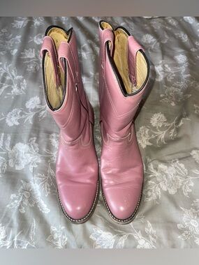 Pink Women's Western Boots sz 5.5